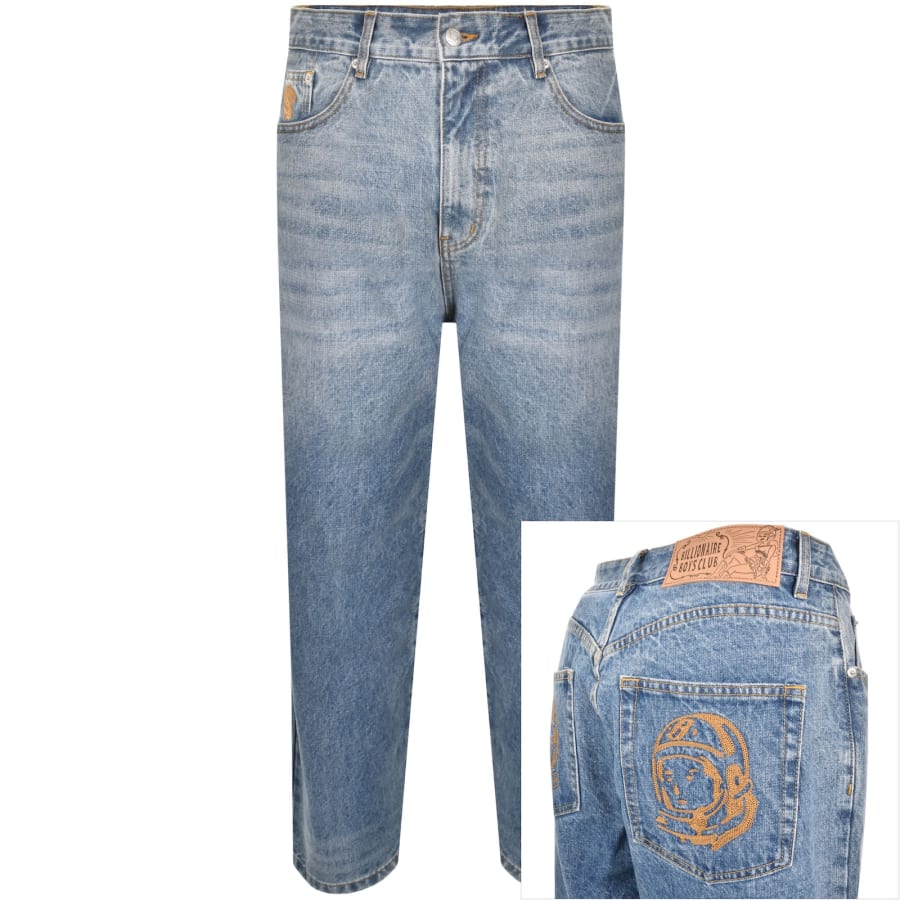 Billionaire Boys Club Astro Mid Wash Jeans Blue | Mainline Menswear us